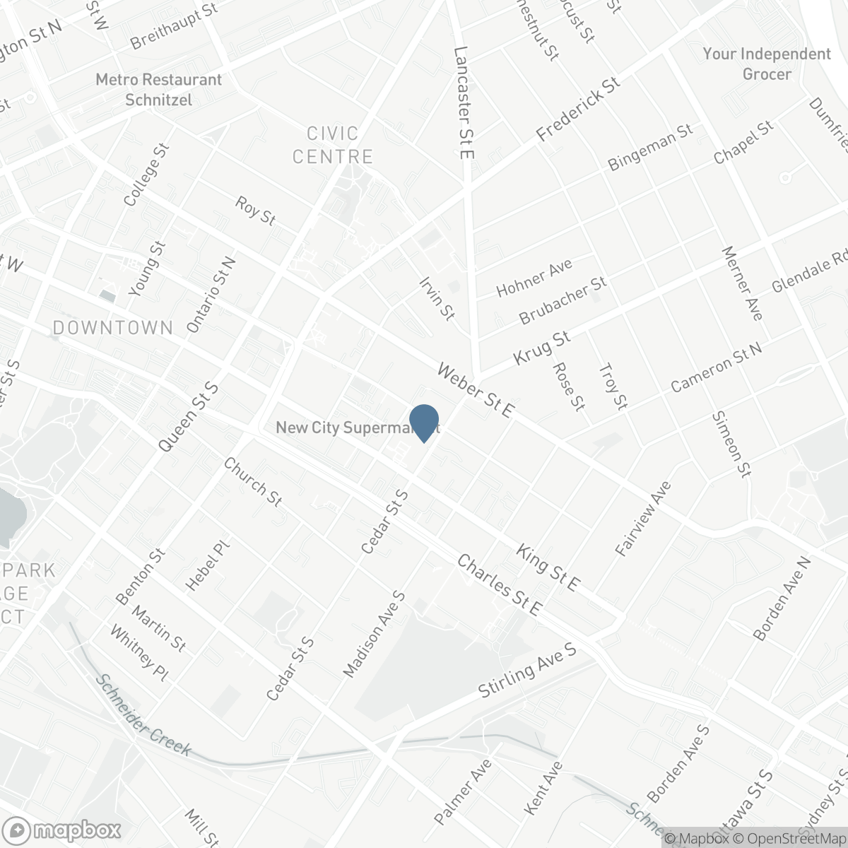 165 DUKE Street E Unit# 105, Kitchener, Ontario N2H 6T8